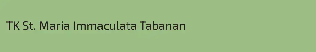 TK St. Maria Immaculata Tabanan